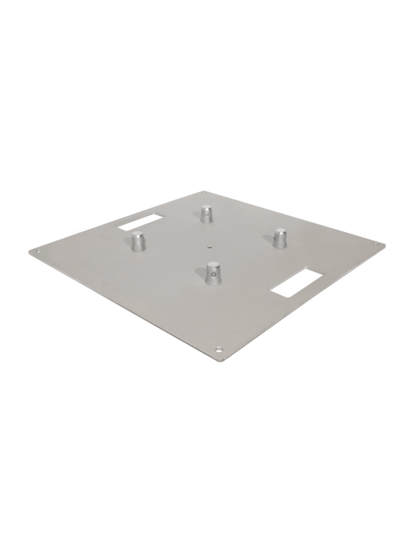 24in aluminum base plate with 1 set of connecting hardware product view