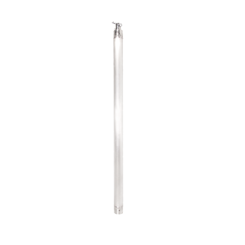 1m pipe and connection hardware - product view 1