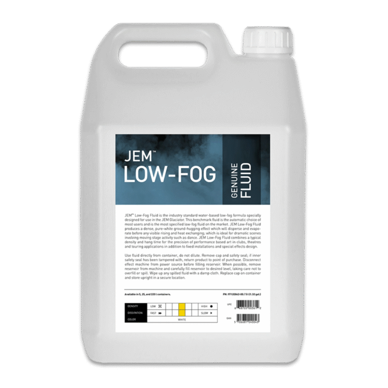 JEM Low-Fog Fluid, 4x 5 l 97120842