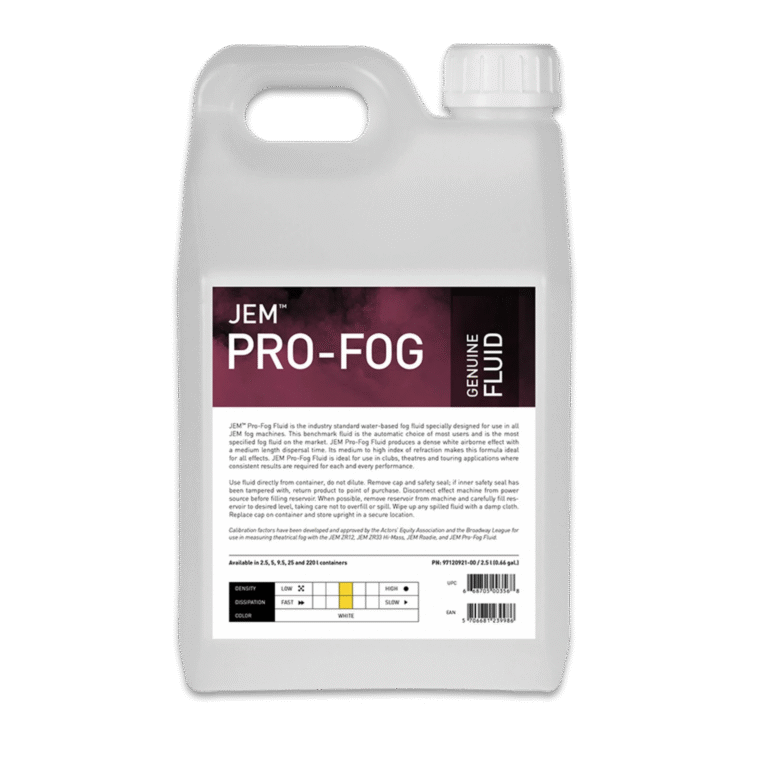 JEM Pro-Fog Fluid, 4x 2.5 l 97120921