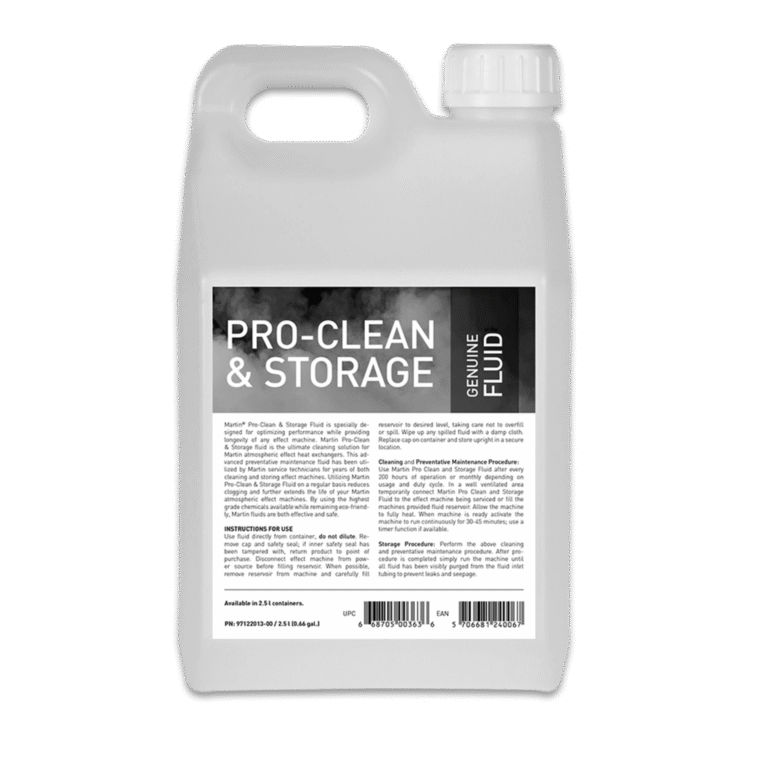 Martin Pro-Clean and Storage Fluid, 4 x 2.5 l P/N 97122013