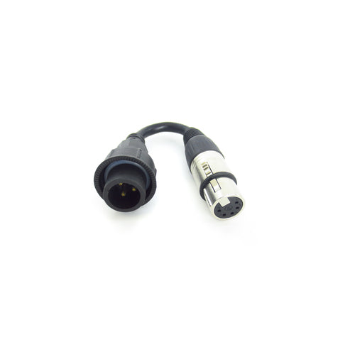 Colorado 1 Ip - 5 Pin DMX Adator_Ip End Male, XLR End Female (Coloradoip) PTFX30002