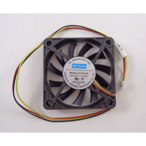 12V 0.13A fan DFL6010B 3P - 3 wire: b/r/y PTH2030201217831