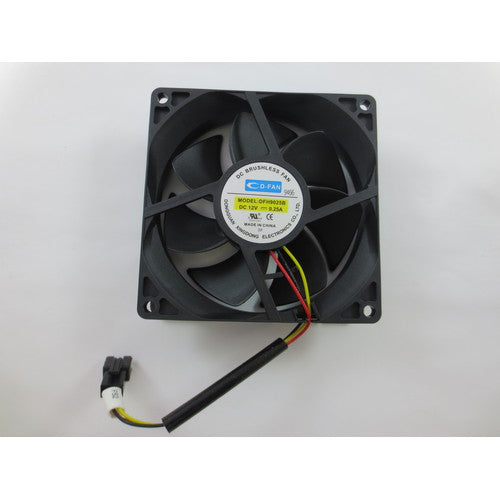 Fan FDH9025B 12V 0.25A With 3-Pin Male Black Connector - PTH210200011651