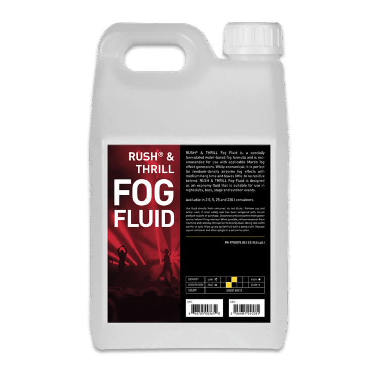 RUSH & THRILL Fog Fluid, 4x 5 l P/N 97120074