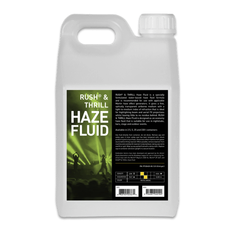 RUSH & THRILL Haze Fluid, 4x 2.5 l P/N 97120425