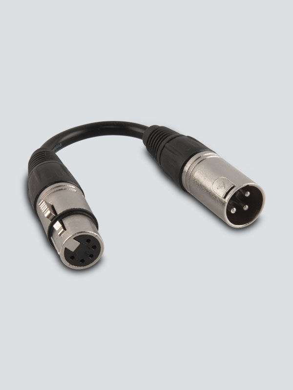 5-Pin Female to 3-Pin Male alternate product view