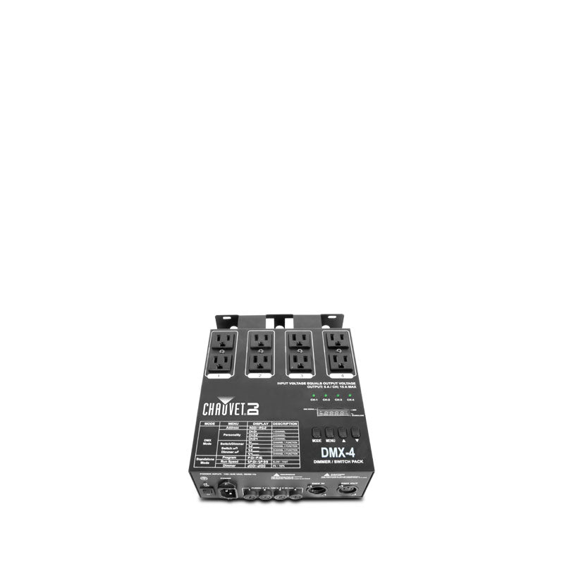 DMX-4 detailed product view