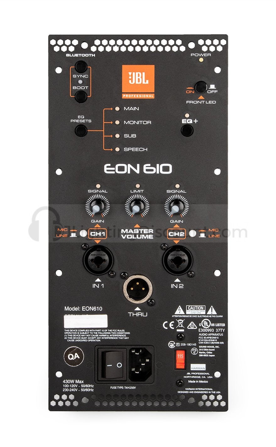 JBL 5123137-00 Amp Assembly for EON610 - Jbl Parts