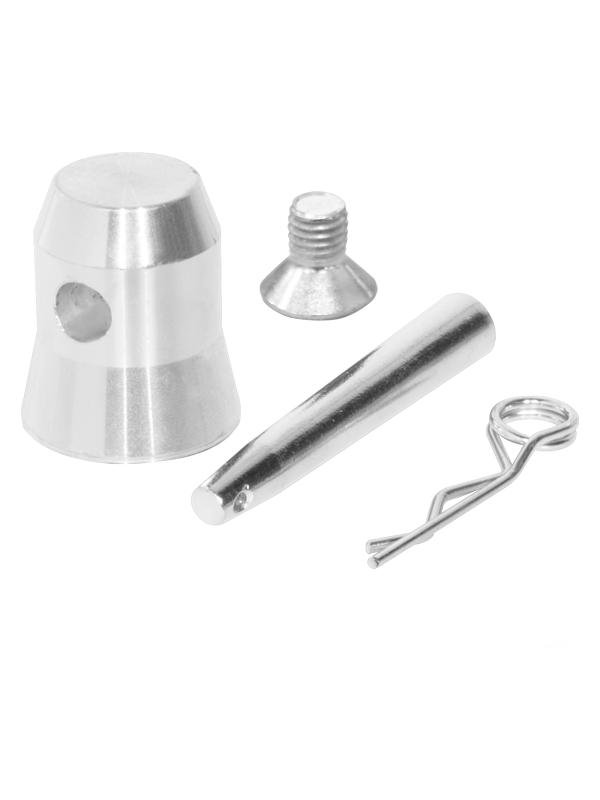 Connectors for bases (4 half-conicals, 4 M10 bolts, 4 spigots, 4 safety pins) product view