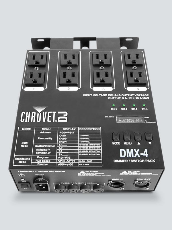 DMX-4 product view