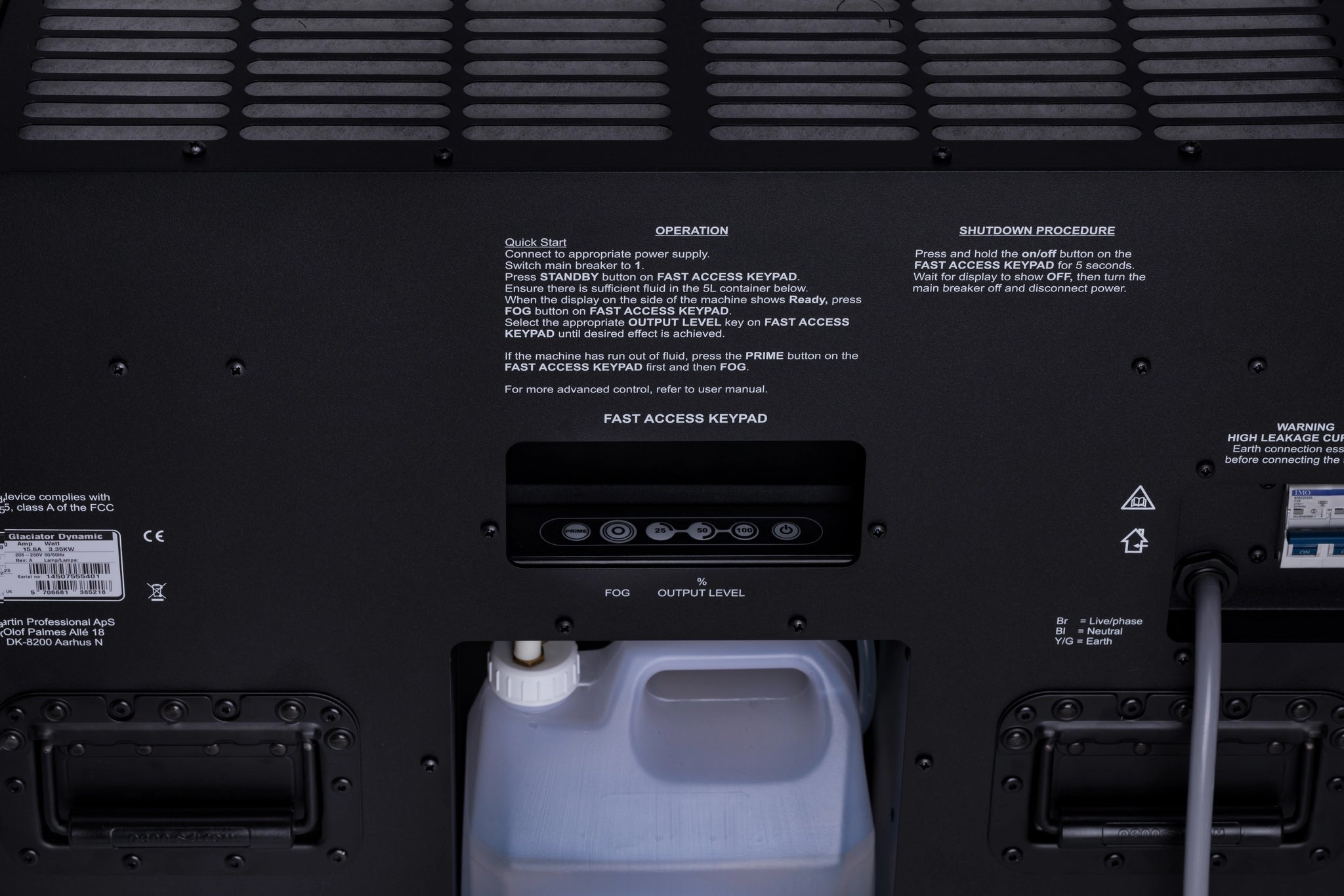 JEM Glaciator Dynamic Low-Fog Machine