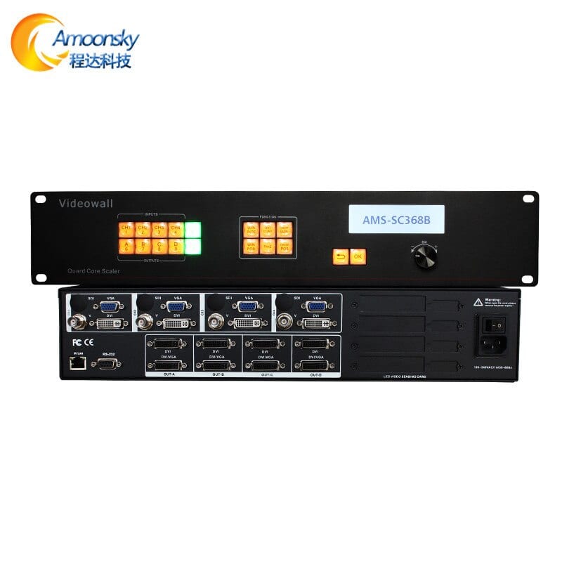 Amoonsky LED Splicer 8K Multi Picture Video Processor SC368B