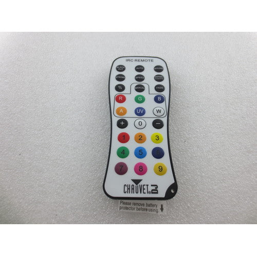 Chauvet IRC-6 remote controller, manufacturer part PTK125020008