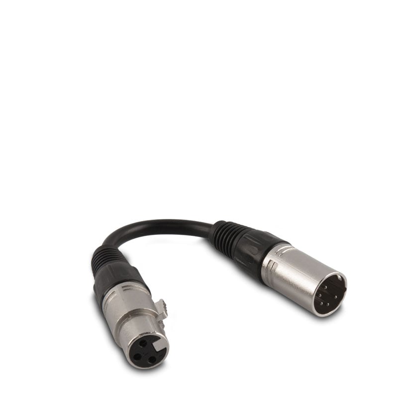 3-Pin Female to 5-Pin Male - product view 1