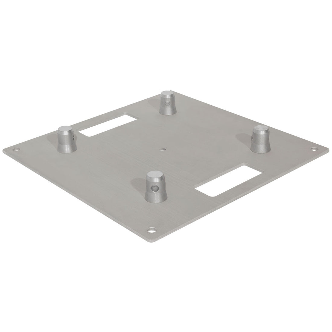 16in aluminum base plate with 1 set of connecting hardware detailed product view