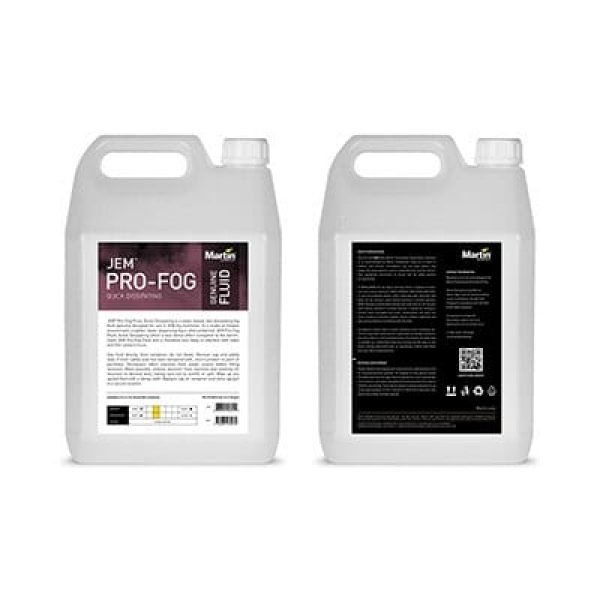JEM Pro-Fog Fluid, Quick Dissipating, 4x 5 l P/N 97120912