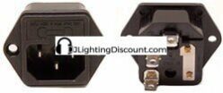 Dj Scan 250 Ex - Ac Socket & Fuse Holder Assembly Z-500/COM