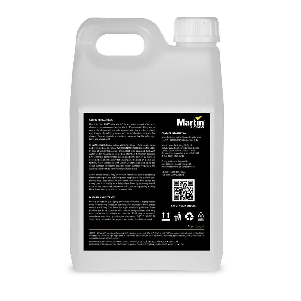 JEM K1 Haze Fluid,  4x 2.5 l P/N 97120407 - Image 2