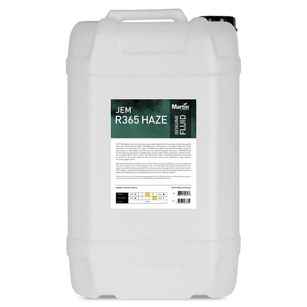 JEM R365 Haze Fluid,  25 l P/N 97120420 - Image 2