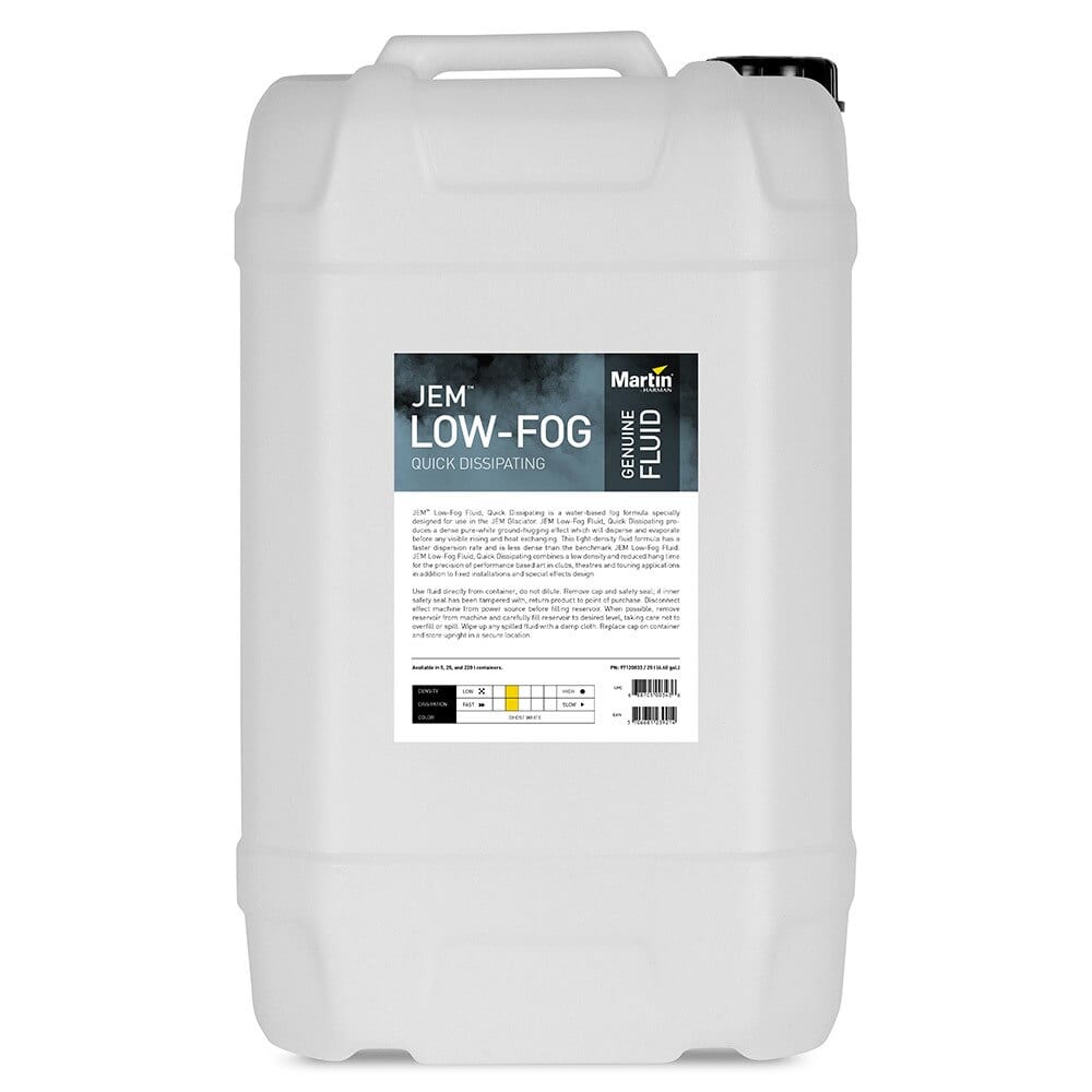 JEM Low-Fog Fluid, Quick Dissipating, 25 l P/N 97120833 - Image 2
